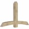 Ekena Millwork Bellingham Rough Sawn Timber Gable Bracket, Douglas Fir, 72"W x 45"H x 6"D x 6"F, 15/12 Pitch GBW072X45X0606BEL00RDF - alternate 5